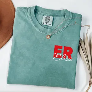 Custom Emergency Department Shirt, Personalized ER Nurse Shirt, Emergency Room Tech Gift