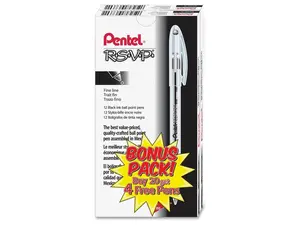Pentel R.S.V.P. Ballpoint Stick Pens Pentel R.S.V.P. Ballpoint Stick Pens
