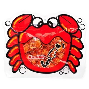 UMAYA Okabe Kanikko - Ready To Eat Fried Japanese Baby Crabs - With A Hint Of Sweet Honey and Savory Seasonings - Crunchy Gourmet Snack From Japan - Individual 2.3oz (65g) Snack Size Bag - Pack of 1