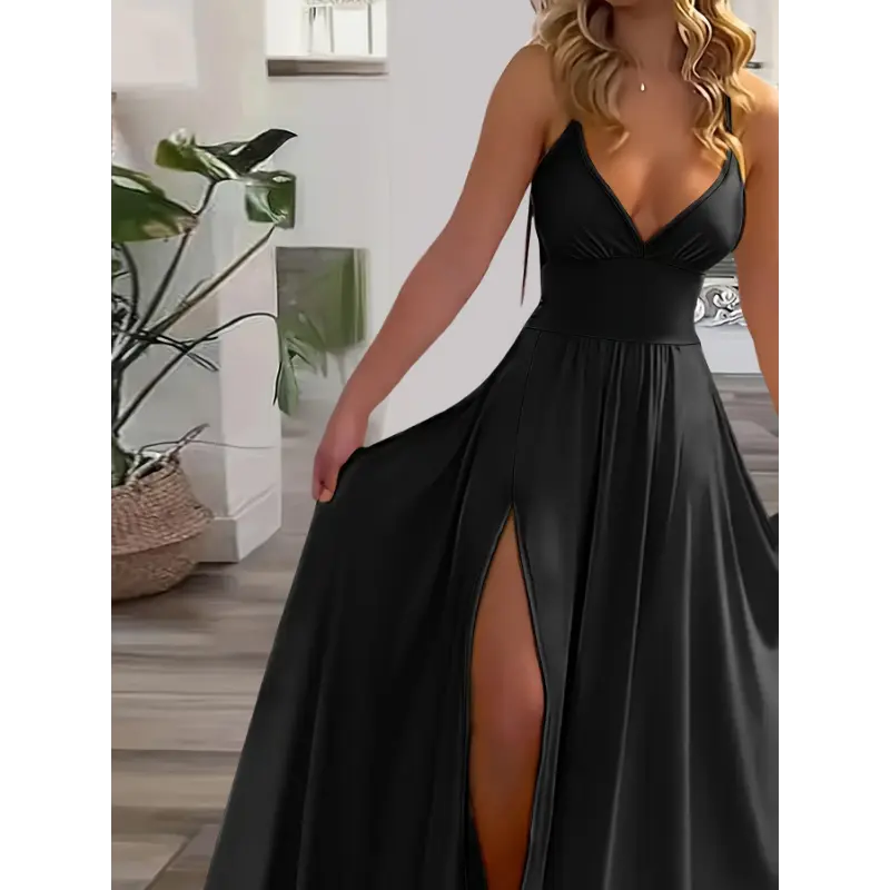 summer new style dress unique Women's Bright Yellow Lace-Up Backless V-Neck Sleeveless Maxi Dress summer new style dress unique Women's Bright Yellow Lace-Up Backless V-Neck Sleeveless Maxi Dress