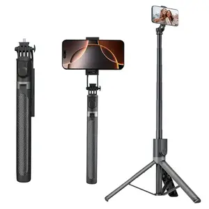 2026 Upgraded New Multifunctional Aluminum alloy Selfie Stick, 71" Phone  Tripod Stand with Remote,360 Rotating ,Stable Anti-Shake ,Vlog Live Photography Tool, Smartphone Accessories
