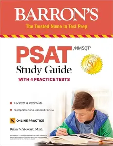 USED-Psat/NMSQT Study Guide: With 4 Practice Tests by Stewart, Brian W. (Paperback)