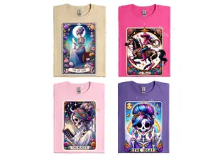 Tarot Card Round2 Solid Color SHIRT