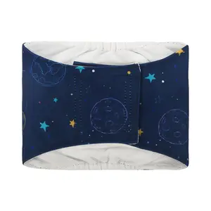 Reusable Washable Dog Diapers, New Digital Print Breathable High Absorbency Pet Pants, Cute Pattern Dog Belly Band, Modern Printed Disposable Dog Nappies