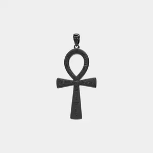 Ankh Pendant - Black