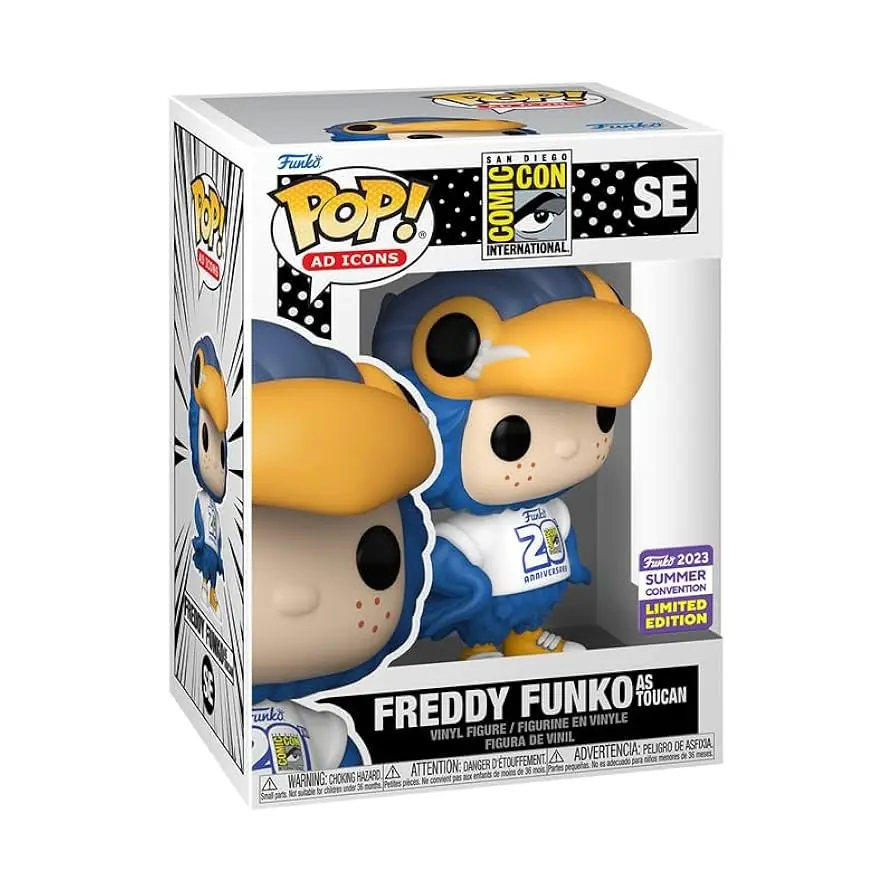 Funko Pop Vinyl Figure Freddy Funko As Toucan