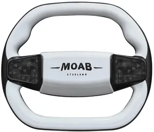MOAB Golf Cart Steering Wheel – Sport Version – White