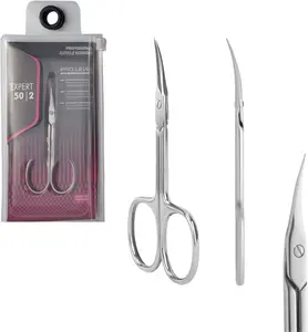 Staleks Pro Exclusive 20 Professional Cuticle Scissors - Manual Sharpening Narrow Blades Stainless Steel Model SX-20/1