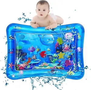 [New Deal] Baby Water Play Mat Water pad Can Be Used All Seasons for Infants Toddlers Early Development Activities Inflatable Tummy Time Water Mat for 3-48 Months Baby Toys Play mat for Baby's Stimulation Growth