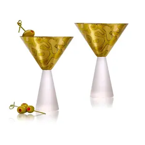 Roman Martini Glasses