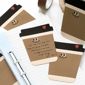 Adorable Food-Shaped Sticky Notes, Featuring Funny Cartoon Designs, Perfect for Reminders And Studying