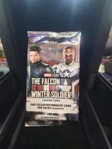 Marvel Falcon and the Winter Solider Upper Deck Blaster Pack!