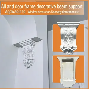 PU Beam Support Decorative Material, Lightweight Polyurethane Foam, Home Building Decoration, Wall Decor Item, Construction Material