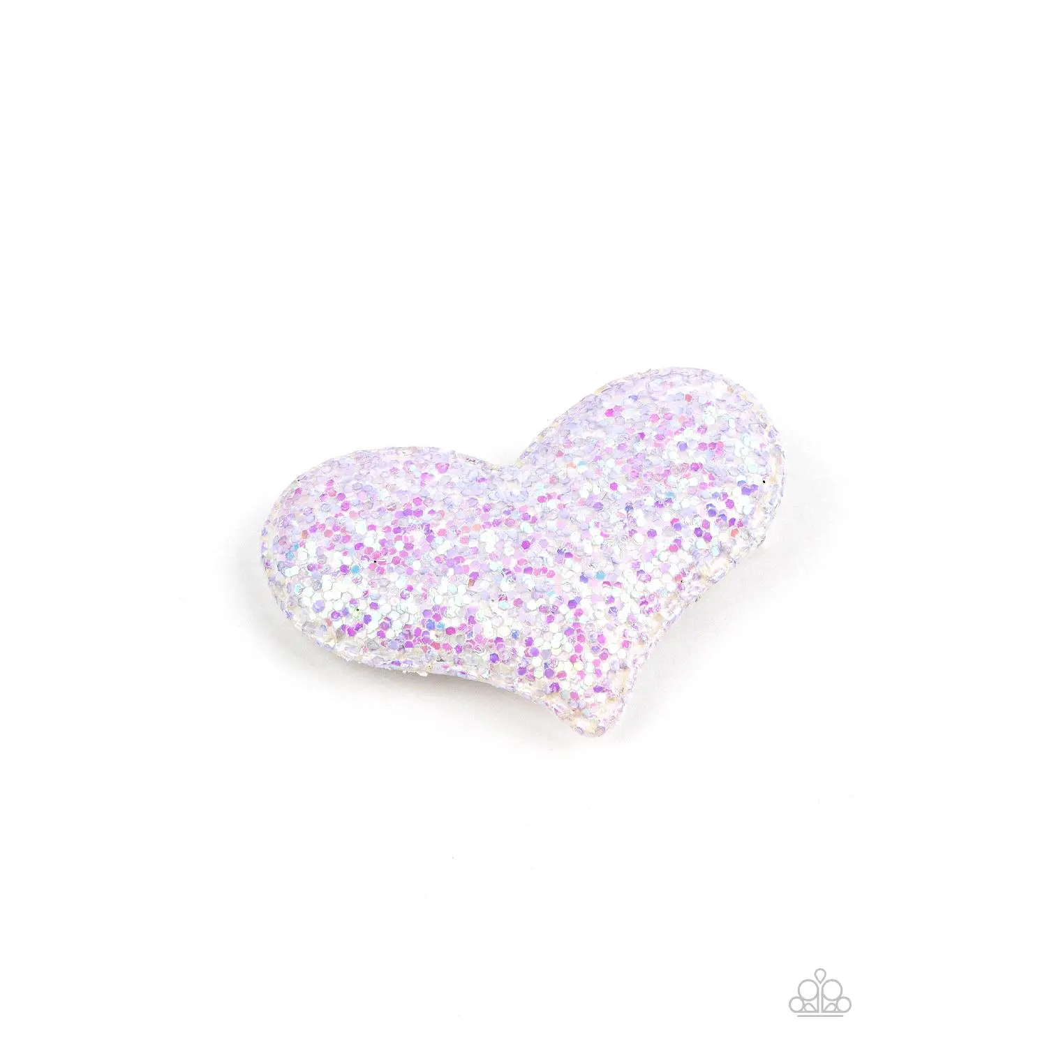 Rainbow Love Multi ✧Iridescent Heart Hair Clip