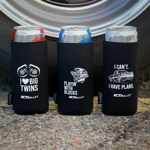 ICT Billet - Koozie Slim Can Cooler - Set of 3 Designs