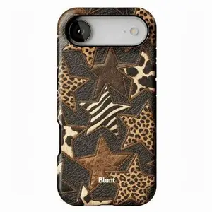 Blunt Cases – Vireli Case Y2K Summer Trend 2025 Leopard & Star Aesthetic Compatible with 11–17 Pro Max Cute Gift For Iphone 17 pro max and more Phone Cases Phone Cover Hard Case Tough 2-piece Phone Case