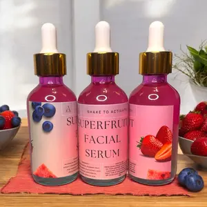 Fruit Extract Hydrating & Brightening Facial Serum for Dry and Mature Skin