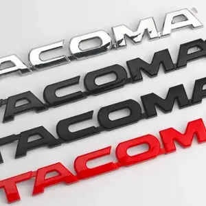 TACOMA 2PCS Door Side Emmblem  this model is for  2005-2015 year only  Left Right Nameplate Badge