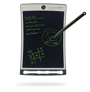 Boogie Board Jot Reusable Writing Tablet for Adults 8.5 Digital Notebook with Instant Erase Digital Notepad with Magnets Note Taking Tablet for Work or School Bahama Blue