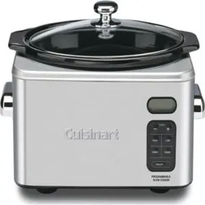 Cuisinart psc650 stainless steel 612quart programmable slow cooker silver