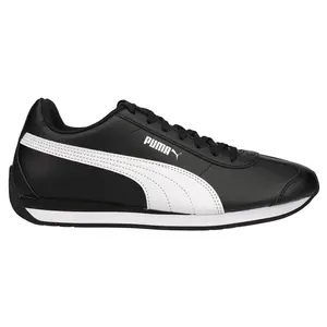 PUMA Mens Turin Iii Lace Up Sneakers Shoes Casual - Black