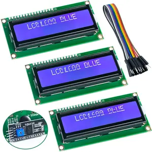 3 count I2C IIC 1602 LCD Display Module 16x02 LCD Screen Module for Arduino Raspberry Pi
