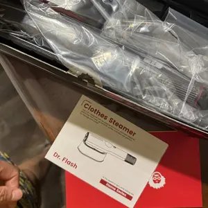 Product Review of Dr.Flash Garment Steamer for Clothes, Portable Travel Clothing Steamer Iron, 7 Mode with LED Display, 5s Fast Heating, 90° Swivel Handle, New Year Gift from E**a V**r