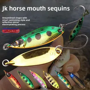 Wholesale HS072 Fiddlers 8-Section Hard Lure - 5g Multi-Joint Casting Minnow Bait | Saltwater Plastic Fish Lure for Trolling/Deep Sea Fishing | Bulk Fishing Tackle Gear