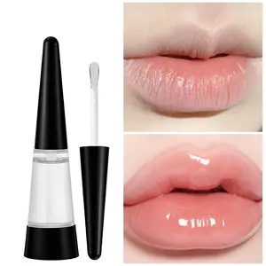 Huasurv Lip Oil Moisturizing Glossy Finish, Non-Sticky Hydrating Lip Balm, Lip Moisturizer Gloss, Easy Application, Slight Warmth, 1 Piece Pack