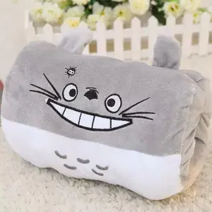 Children's Plush Pillows Hand Warmers Gloves Nap Pillows Cushions Creative Hand Warmers Plush Children's Day Gifts Yellow