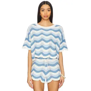 LSPACE x REVOLVE Make Waves Top in Ocean