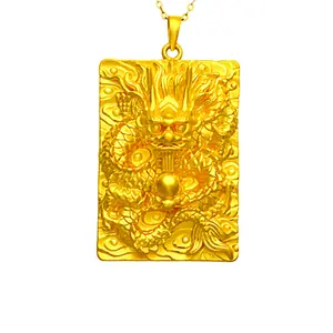 Trendy Hip Hop Dragon Pendant Men's Jewelry Dragon Head Large Pendant Internet Celebrity Style new jojo bows rich staccs jewelry g shock valentines gifts for gf free shipping only gifts for women men's valentine's gifts