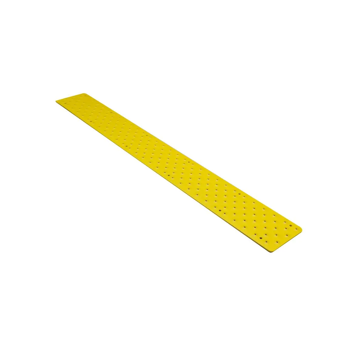 212 MAIN Aluminum Powder Coated Yellow Handi Treads Non-Slip Safety Stair Treads - Grip-Enhanced, Wood & Outdoor Surfaces Compatible, Easy Mounting, Inexpensive Permanent Solution, Sticky-Free, Residential Use