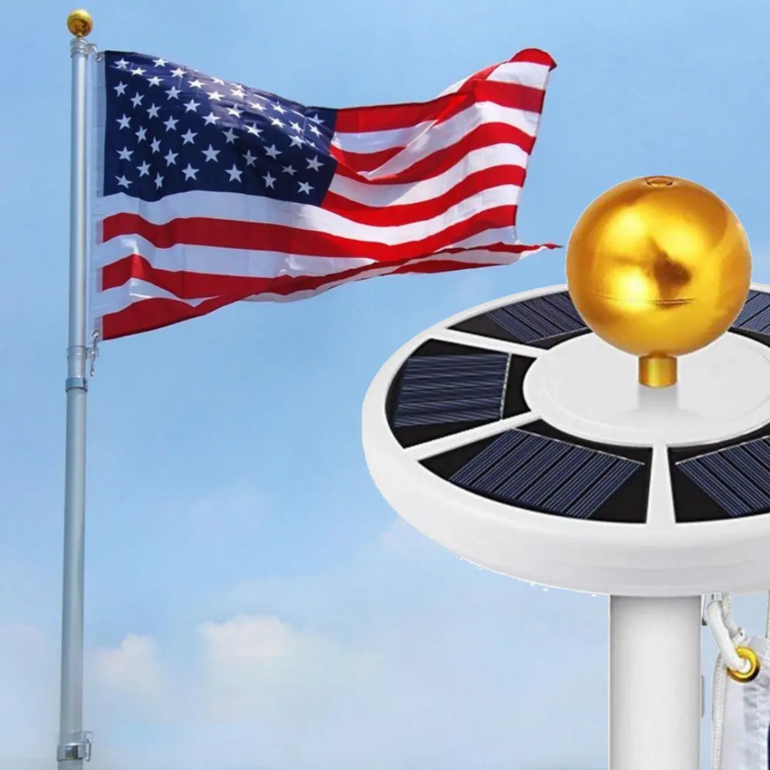 Official Flagpole Bundle: 20ft Telescoping Flagpole Official Flagpole Bundle: 20ft Telescoping Flagpole
