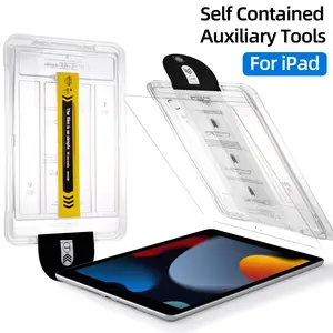 Glass Tablet Screen Protector with Auto Alignment Tool, 1 Count Dust-free Tablet Screen Film, HD Screen Protector Film, iPad Tablet Accessories Compatible with Apple Tablet
