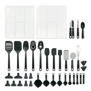 All-in-One Kitchen Set – 36 Pc Gadgets, Utensils & Organizer