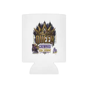 Queen Crowned The Storm Can Cooler | Earned Not Given Paw Graphic
