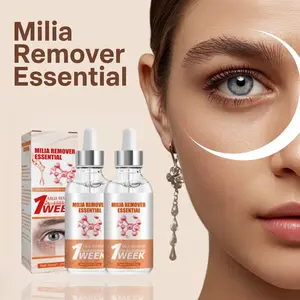 2 Milia Remover Treatment Serum, Natural Ingredients Natural Essence for Milia Eye Skin Care, Hydrating & Nourishing Formula for Smooth, Refreshed Skin Daily Moisturizer