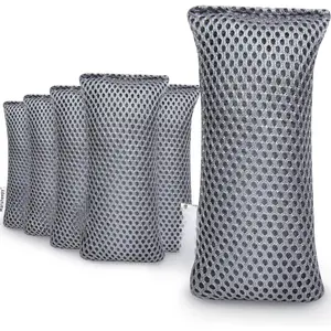 6 Pack Shoe Odor Eliminator Bags, Boxing Glove Deodorizer, Absorbs Stink and , Grey Stick Odor Absorbers for Shoes, Gloves, and  Gear