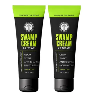 Ball & Feet Deodorant Anti-Chafing Cream for Men 48-Hr Sweat & Odor Control for Privates Pits & Feet Aluminum-Free Non-Staining Mess-Free Tube Pine Sage 3.4 oz