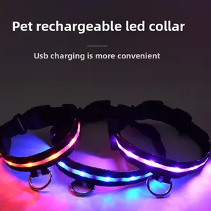 LED Halo-Style Safety Collar for Dogs, Basic Pet Accessory (Pet Supplies)