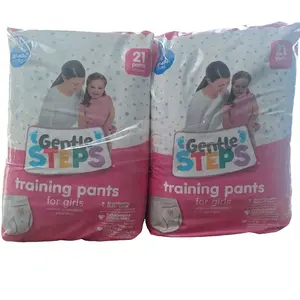 Gentle Steps Pull Ups! 4 Packs of Pull Ups - 1 Case 84 pull ups Savings WoW $20 training pants