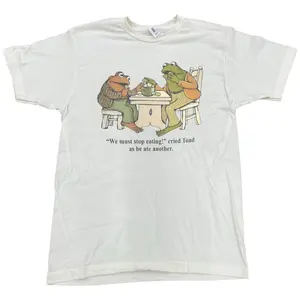 “Frog and Toad” Graphic Tee Size S-5XL