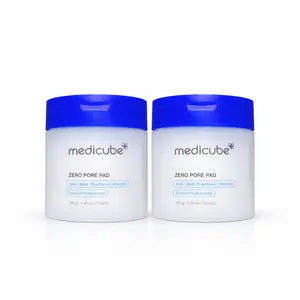 Medicube Zero Pore Oil Control Toner Pads 70 Sheets, AHA BHA Exfoliating Cotton Pads for Oily Acne Prone Skin, Reduce Breakouts & Shrink Pores