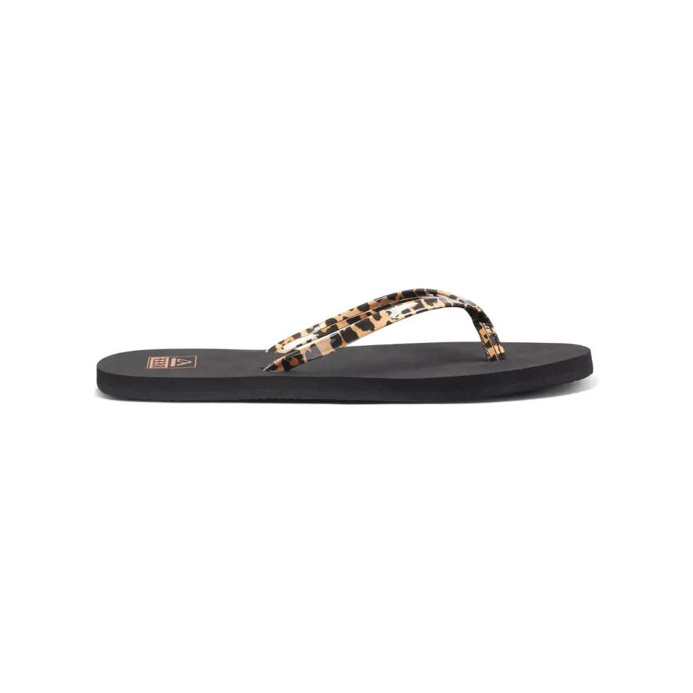 Reef Women's Bliss Nights Water-Friendly Flip-Flops - Classic Leopard