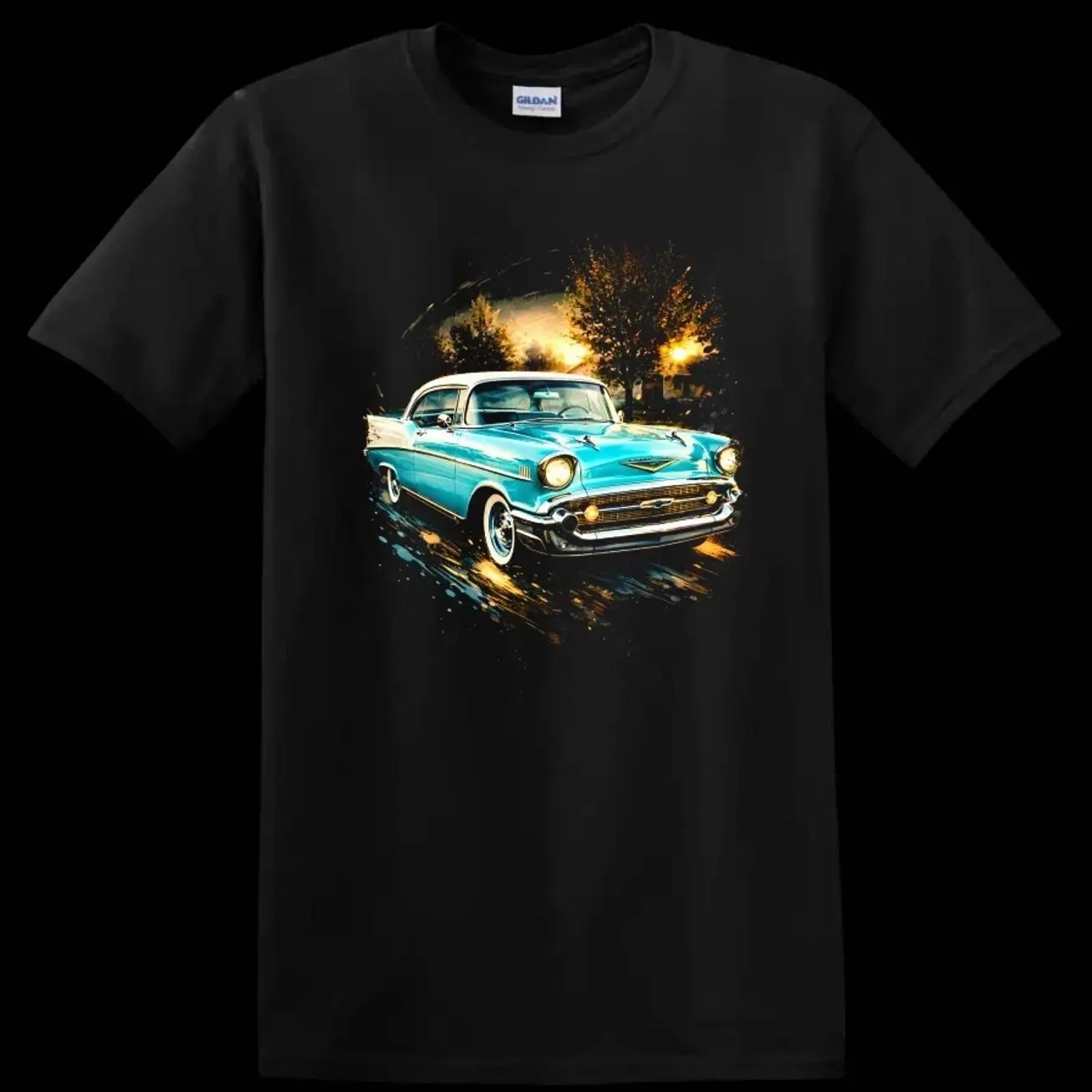 Bel Air 1957 Classic Car Vintage Cruiser Hot Rod  T-Shirt Sweatshirt Hoodie, Gift for Car Lovers