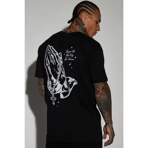 Blessed With Faith Short Sleeve Tee - Black