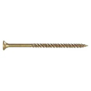 Hillman Fasteners 195996 2 in. x 8 Power Pro Ceramic Exterior Screws - Bronze, 5 lbs