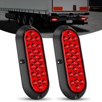 Red 24LED Lights Screws 2Pcs