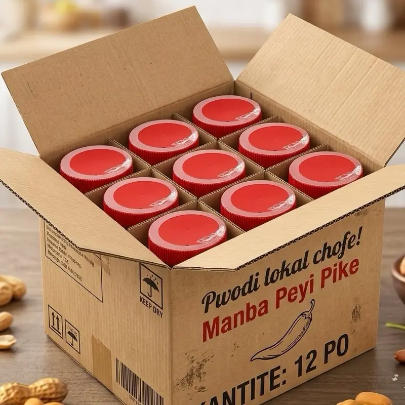 Manba Peyi Pike Spicy Peanut Butter Spread for Bread, Crackers & Cooking, Peanut Spread, 100% Natural, No Preservatives